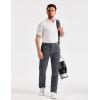 imageTACVASEN Mens Lightweight Pants Quick Dry Water Resistant Stretchy Work Golf Pants for Casual OutdoorDarkgrey