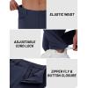 imageTACVASEN Mens Lightweight Pants Quick Dry Water Resistant Stretchy Work Golf Pants for Casual OutdoorNavy