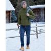 imageTACVASEN Mens Lightweight Puffer Jacket Winter Quilted Puffy Jackets Warm WaterResistant Windproof Insulated CoatsArmy Green