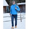 imageTACVASEN Mens Lightweight Puffer Jacket Winter Quilted Puffy Jackets Warm WaterResistant Windproof Insulated CoatsAzure