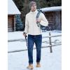 imageTACVASEN Mens Lightweight Puffer Jacket Winter Quilted Puffy Jackets Warm WaterResistant Windproof Insulated CoatsWhite