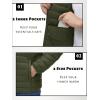 imageTACVASEN Mens Lightweight Puffer Jacket with Hood Water Resistant Windproof Insulated Jacket Quilted Lined Winter CoatsArmy Green