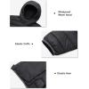 imageTACVASEN Mens Lightweight Puffer Jacket with Hood Water Resistant Windproof Insulated Jacket Quilted Lined Winter CoatsBlack