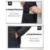 imageTACVASEN Mens Lightweight Puffer Jacket with Hood Water Resistant Windproof Insulated Jacket Quilted Lined Winter CoatsBlack