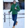 imageTACVASEN Mens Lightweight Puffer Jacket with Hood Water Resistant Windproof Insulated Jacket Quilted Lined Winter CoatsEmerald Green