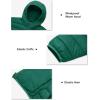 imageTACVASEN Mens Lightweight Puffer Jacket with Hood Water Resistant Windproof Insulated Jacket Quilted Lined Winter CoatsEmerald Green