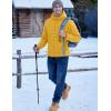 imageTACVASEN Mens Lightweight Puffer Jacket with Hood Water Resistant Windproof Insulated Jacket Quilted Lined Winter CoatsGinger