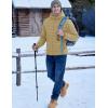 imageTACVASEN Mens Lightweight Puffer Jacket with Hood Water Resistant Windproof Insulated Jacket Quilted Lined Winter CoatsKhaki