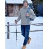 imageTACVASEN Mens Lightweight Puffer Jacket with Hood Water Resistant Windproof Insulated Jacket Quilted Lined Winter CoatsLight Gray
