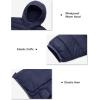 imageTACVASEN Mens Lightweight Puffer Jacket with Hood Water Resistant Windproof Insulated Jacket Quilted Lined Winter CoatsNavy Blue