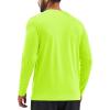 imageTACVASEN Mens Long Sleeve UPF 80 Shirts Sun Protection UV SPF Shirts Rash Guard Fishing Running Quick Dry LightweightFl Green