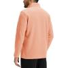 imageTACVASEN Mens Quarter Zip Fleece Pullover Long Sleeve Sweatshirt Warm Winter Sweater Casual Golf Shirts for MenApricot