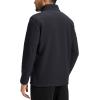 imageTACVASEN Mens Quarter Zip Fleece Pullover Long Sleeve Sweatshirt Warm Winter Sweater Casual Golf Shirts for MenBlack