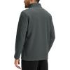 imageTACVASEN Mens Quarter Zip Fleece Pullover Long Sleeve Sweatshirt Warm Winter Sweater Casual Golf Shirts for MenDark Gray
