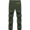 imageTACVASEN Mens Snow Ski Pants Fleece Lined Winter Pants for Men Water Resistant Thermal Snowboard Hiking Hunting WorkArmy Green