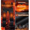 imageTACVASEN Mens Snow Ski Pants Fleece Lined Winter Pants for Men Water Resistant Thermal Snowboard Hiking Hunting WorkBlack