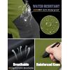 imageTACVASEN Mens Snow Ski Pants Fleece Lined Winter Pants for Men Water Resistant Thermal Snowboard Hiking Hunting WorkD Bright Green