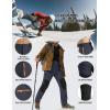 imageTACVASEN Mens Snow Ski Pants Fleece Lined Winter Pants for Men Water Resistant Thermal Snowboard Hiking Hunting WorkDark Grey