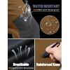 imageTACVASEN Mens Snow Ski Pants Fleece Lined Winter Pants for Men Water Resistant Thermal Snowboard Hiking Hunting WorkLight Brown