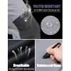 imageTACVASEN Mens Snow Ski Pants Fleece Lined Winter Pants for Men Water Resistant Thermal Snowboard Hiking Hunting WorkLight Grey