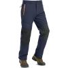 imageTACVASEN Mens Snow Ski Pants Fleece Lined Winter Pants for Men Water Resistant Thermal Snowboard Hiking Hunting WorkNavy