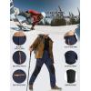 imageTACVASEN Mens Snow Ski Pants Fleece Lined Winter Pants for Men Water Resistant Thermal Snowboard Hiking Hunting WorkNavy