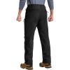 imageTACVASEN Mens Winter Hiking Pants Fleece Lined Waterproof Softshell Snow Ski Insulated Work Cargo Pants with 6 Zip PocketsBlack