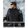 imageTACVASEN Mens Winter Jacket Cotton Military Jackets Fleece Lined Thick Work Warm Cargo Coats with HoodedA149 Black