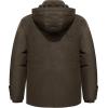 imageTACVASEN Mens Winter Jacket Cotton Military Jackets Fleece Lined Thick Work Warm Cargo Coats with HoodedA149 Coffee