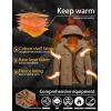 imageTACVASEN Mens Winter Jacket Cotton Military Jackets Fleece Lined Thick Work Warm Cargo Coats with HoodedA149 Khaki