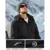 imageTACVASEN Mens Winter Jacket Cotton Military Jackets Fleece Lined Thick Work Warm Cargo Coats with HoodedB148 Black