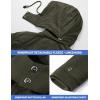 imageTACVASEN Mens Winter Jacket Cotton Military Jackets Fleece Lined Thick Work Warm Cargo Coats with HoodedB148 Green
