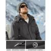 imageTACVASEN Mens Winter Jacket Cotton Military Jackets Fleece Lined Thick Work Warm Cargo Coats with HoodedB148 Grey