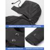 imageTACVASEN Mens Winter Jacket Cotton Military Jackets Fleece Lined Thick Work Warm Cargo Coats with HoodedB148 Grey