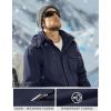 imageTACVASEN Mens Winter Jacket Cotton Military Jackets Fleece Lined Thick Work Warm Cargo Coats with HoodedB148 Navy