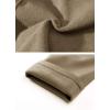 imageTACVASEN Mens Winter Work Pants Fleece Lined Tactical Snow Ski Pant Waterproof Insulated Cargo Hiking Trousers 9 PocketKhaki