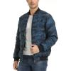 imageTACVASEN Puffer Jacket Men Quilted Mens Lightweight Jackets WaterResistant Warm Padded Comfortable for WinterDark Blue