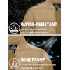 imageTACVASEN Puffer Jacket Men Quilted Mens Lightweight Jackets WaterResistant Warm Padded Comfortable for WinterKhaki