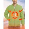 imageTACVASEN Puffer Jacket Men Quilted Mens Lightweight Jackets WaterResistant Warm Padded Comfortable for WinterOlive Green