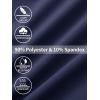 imageTACVASEN Quick Dry Pants Women Athletic Workout Joggers Lightweight Training Cycling Pants Sports Running Sweatpants Navy