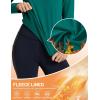 imageTACVASEN Womens Thermal Fleece Shirt Mock Turtle Neck Long Sleeve Athletic Running Warm Tops Base Layer Cold Weather GearEgreen