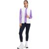 imageTACVASEN Womens Thermal Fleece Shirt Mock Turtle Neck Long Sleeve Athletic Running Warm Tops Base Layer Cold Weather GearLtpurple