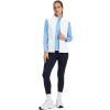 imageTACVASEN Womens Thermal Fleece Shirt Mock Turtle Neck Long Sleeve Athletic Running Warm Tops Base Layer Cold Weather GearLtskyblue