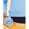 imageTACVASEN Womens Thermal Shirts Lightweight Fleece Lined Long Sleeve Winter Base Layer Undershirt for WorkoutLsblue