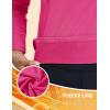 imageTACVASEN Womens Thermal Shirts Lightweight Fleece Lined Long Sleeve Winter Base Layer Undershirt for WorkoutRosered