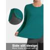 imageTACVASEN Womens UPF 80 UV Shirts Long Sleeve Workout Sun Shirt Outdoor Gym Hiking Tops Breathable LightweightEmerald Green