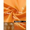 imageTACVASEN Womens UPF 80 UV Shirts Long Sleeve Workout Sun Shirt Outdoor Gym Hiking Tops Breathable LightweightFresh Orange