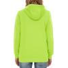 imageTACVASEN Womens Zip Up Hoodies Lightweight French Terry FullZip Hooded Sweatshirt With PocketsYellow Green