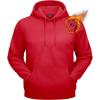 imageTACVASEN Mens Athletic Hoodies Fleece Lined Sweatshirt Pullover Soft Casual Hooded Sweatshirt with PocketTred