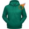 imageTACVASEN Mens Athletic Hoodies Fleece Lined Sweatshirt Pullover Soft Casual Hooded Sweatshirt with PocketVivid Green